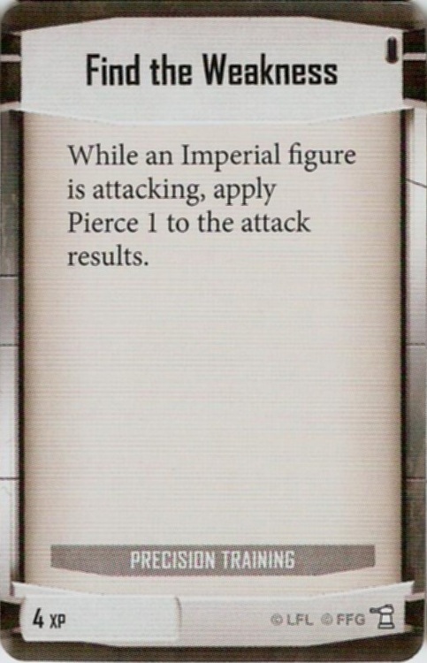 Precision Training card: /images/imperialClassDecks/Precision Training/Find the Weakness.jpg